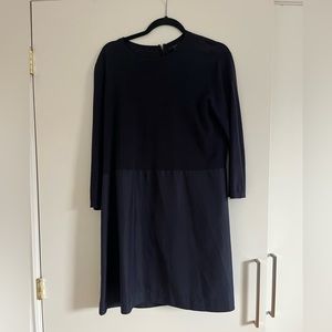 COS Navy Aline Dress